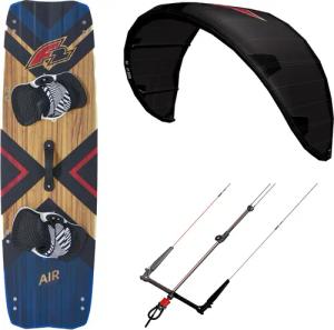 F2 Set Kite Ride V5 9qm | Kiteboard Air Wood 137cm | Control Bar 46cm