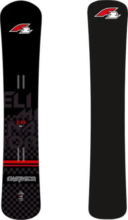 F2  Snowboard Eliminator Race 153 cm Schwarz 2023/24