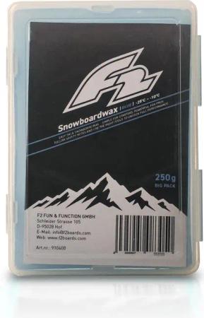 F2  Snowboard Zubehör Snowboard Ski Wachs -25 bis -10°C 250g Blau