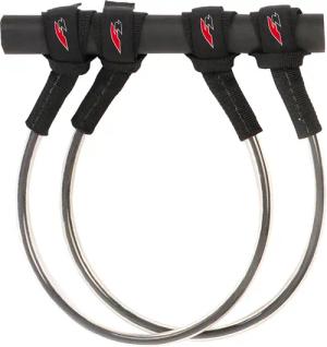 F2  Windsurf Trapeztampen Line Fix  30 cm  Schwarz 2024/2025