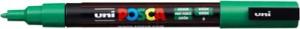 FABER-CASTELL 186563 Marker UNI POSCA PC-3M dunkelgrün
