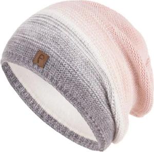 Faera Beanie Wintermütze Mehrfarbig mit Futter Mütze Strick- Beanie-Mütze One-Size