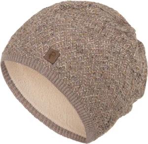 Faera Strickmütze (1-St) Damen Strickmütze meliert mehrfarbig Winter Fleecefutter Beanie Mütze