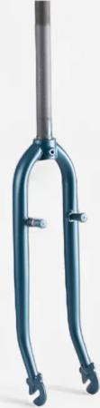 Fahrradgabel 1 Zoll für das 28 Zoll City Bike Elops 540 petrolblau