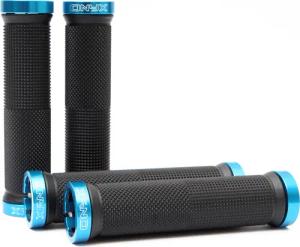 Fahrradgriffe 2 Stück Onyx BLAU, weich, guter Halt, verschraubt
