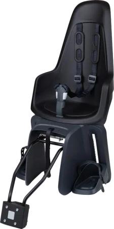 Fahrradkindersitz Hinten Rahmen & Gepäckträger Urbanes Schwarz