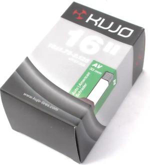 Fahrradschlauch 16 Zoll KUJO x 1,75-2,125 Zoll AV