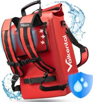 Fahrradtasche Wasserdichte 3in1 Gepäckträgertasche & Rucksack 23L - ValkOne