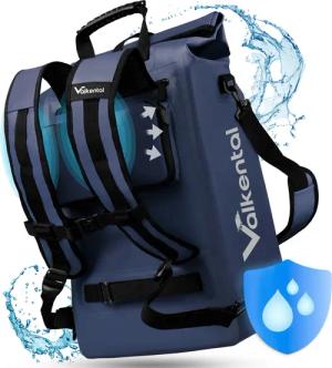 Fahrradtasche Wasserdichte 3in1 Gepäckträgertasche & Rucksack 23L - ValkOne