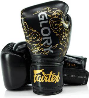 Fairtex X Glory Boxhandschuhe BGVG3 - Schwarz 12 Unzen