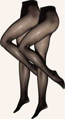 FALKE 2er-Pack Feinstrumpfhose MATT DELUXE 30