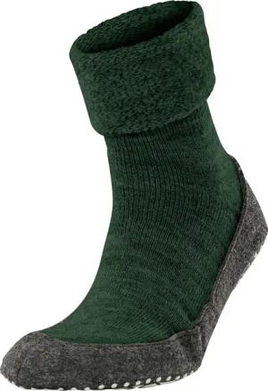 Falke Cosyshoe Hausschuhe Dunkelgrün - Größe 43-44