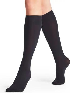 FALKE Feinkniestrümpfe Seidenglatt (1-Paar) semi-opaque & leicht glänzend