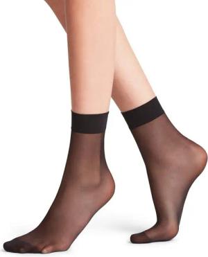 FALKE Feinsöckchen Seidenglatt (1-Paar) transparent & glänzend