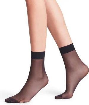 FALKE Feinsöckchen Seidenglatt (1-Paar) transparent & glänzend