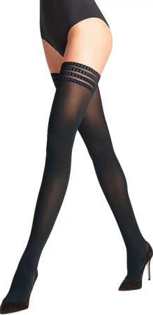 FALKE Feinstrümpfe pure matt 50 marine blau | 35-37