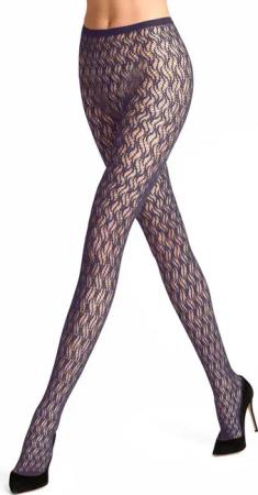 FALKE Feinstrumpfhose Fluid Fusion (1 St) mit grafischer Allover-Musterung