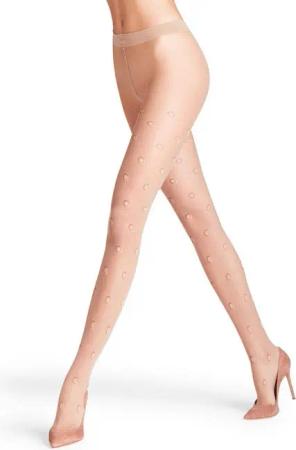 FALKE Feinstrumpfhose Top Dot 20 DEN (1 St) Printstrumpfhose mit Punkten