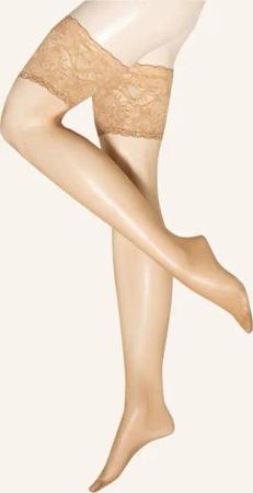 FALKE Halterlose Feinstrümpfe SEIDENGLATT