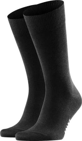 Falke Happy Socken 2 Paar Schwarz - Größe 47-50