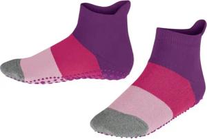 FALKE Haussocken Colour Block (1-Paar) mit rutschhemmendem Noppendruck