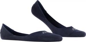 Falke Herren Füsslinge blau Baumwolle & Mix unifarben