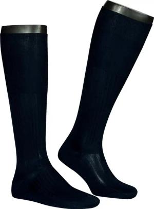 Falke Herren Kniestrümpfe blau Baumwolle & Mix