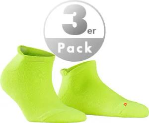 Falke Herren Sneaker gelb Baumwolle & Mix unifarben