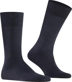 Falke Herren Socken blau Baumwolle & Mix unifarben
