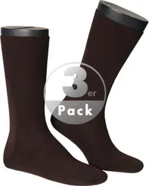 Falke Herren Socken braun Wolle unifarben