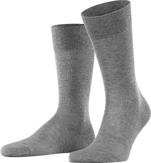 FALKE Herren Socken Sensitive Malaga steel mel hellgrau | 43-46