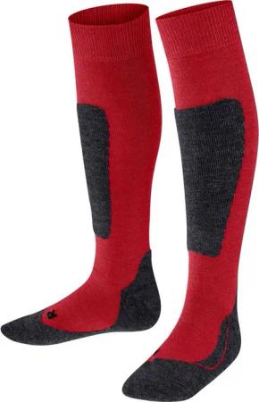 FALKE Kniestrümpfe Active Ski (1-Paar) mit weicher Plüschsohle