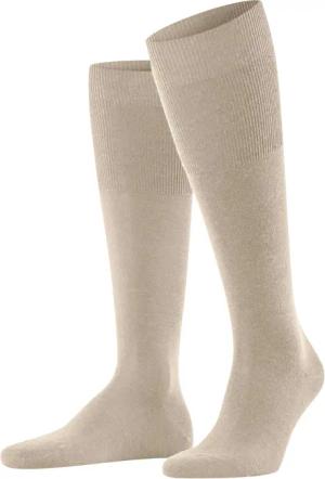 FALKE Kniestrümpfe "Airport" Merinowolle außen, langes Bündchen, atmungsaktiv, klimaregulierend