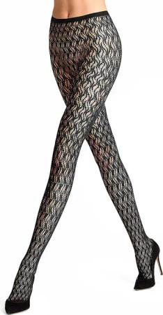 FALKE Modestrumpfhose FLUID FUSION black schwarz | L