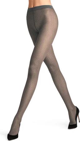 FALKE Modestrumpfhose PARTICLE flanell grau | L