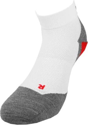 Falke RU5 Race Short Laufsocken Herren-Weiß,Grau