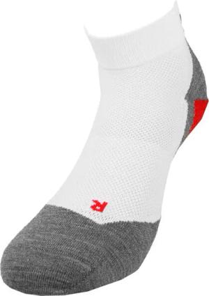 Falke RU5 Race Short Laufsocken Herren-Weiß,Grau