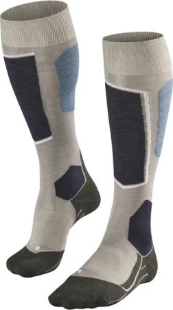 Falke - SK6 Skisocke Damen grey melange