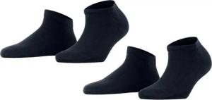 FALKE Sneakersocken Happy 2-Pack (2-Paar) Set aus 2 Paar Baumwollsneakern