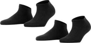 FALKE Sneakersocken Happy 2-Pack (2-Paar) Set aus 2 Paar Baumwollsneakern