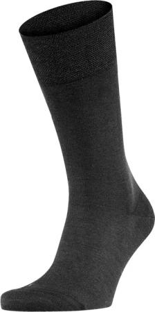Falke Socke Sensitive Berlin Blend Wolle Schwarz - Größe 43-46