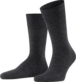 FALKE Socken AIRPORT PLUS anthracite melange grau | 39/40