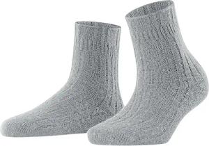 FALKE Socken BEDSOCK RIB  silber | 35-38