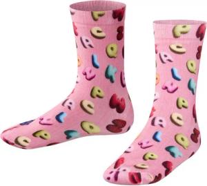 FALKE Socken Colourful Alphabet Print (1-Paar) mit Allover-Design