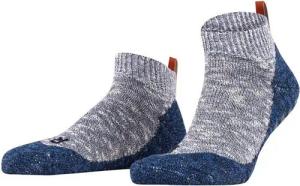 FALKE Socken Tagessocke Quarter Lodge Homepad blau Herren - 1 Paar