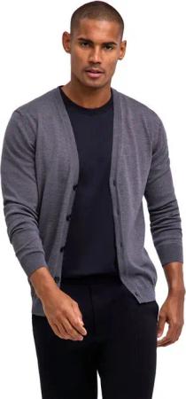 FALKE Strickjacke Pure Merino Wool (1-tlg) aus reiner, extrafeiner Merinowolle