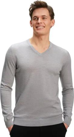 FALKE Strickpullover Merino Extrafine (1-tlg) aus reiner, extrafeiner Merinowolle