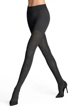 FALKE Strickstrumpfhose Fable Estate (1 St) mit Schurwolle