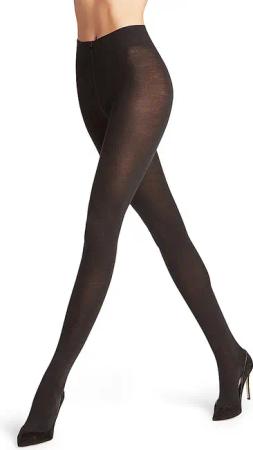 FALKE Strickstrumpfhose SOFTMERINO black schwarz | 40-42