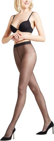 FALKE Strumpfhose Seidenglatt 15 DEN Black schwarz | M/L